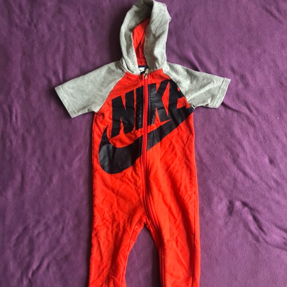 orange nike jumpsuit